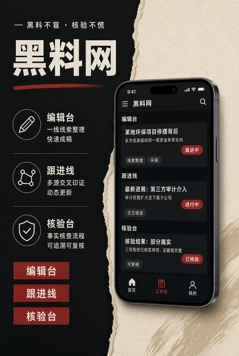 黑料网APP阅读界面示意